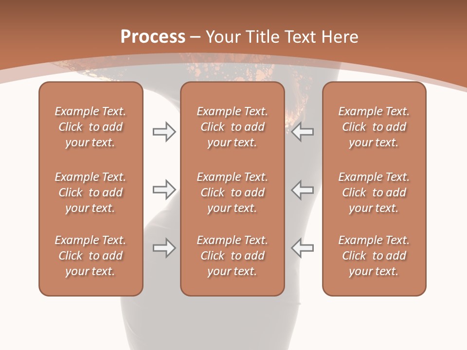 Wearing Background Sensual PowerPoint Template