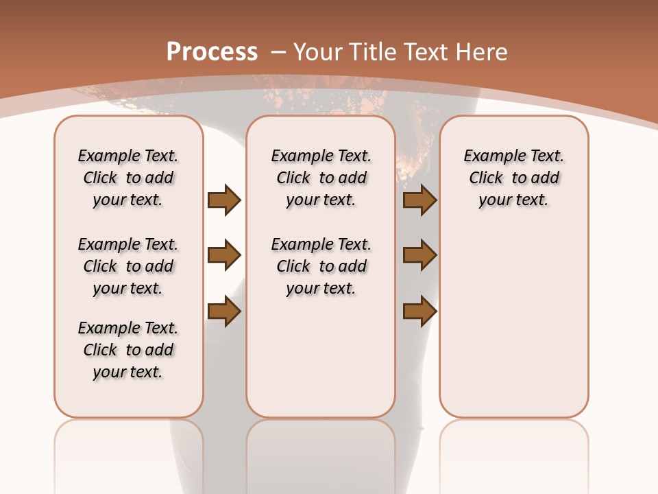 Wearing Background Sensual PowerPoint Template