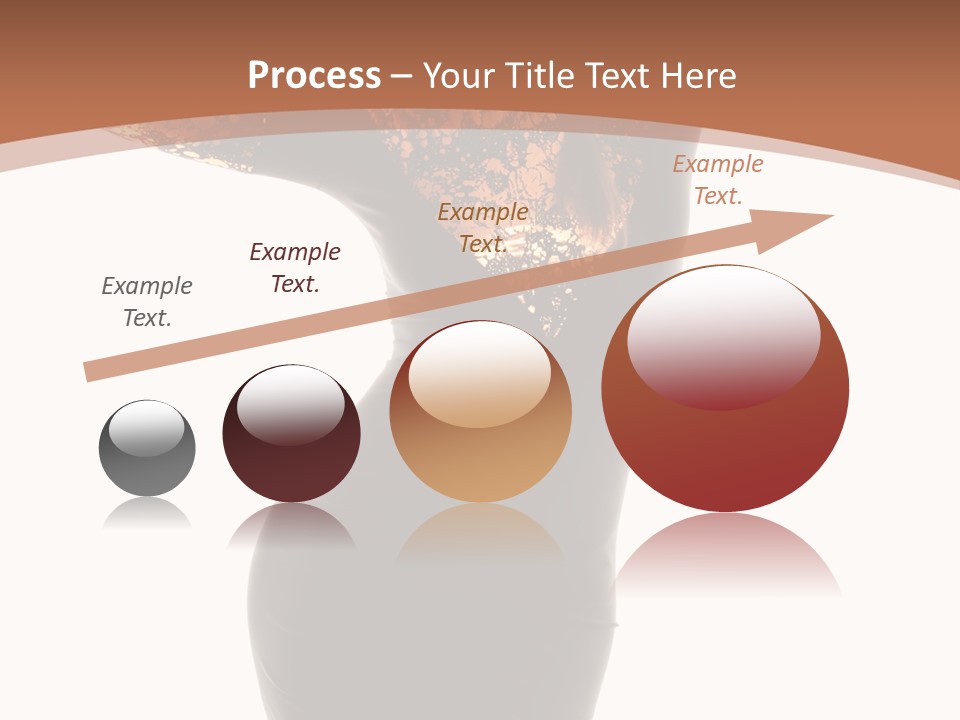 Wearing Background Sensual PowerPoint Template