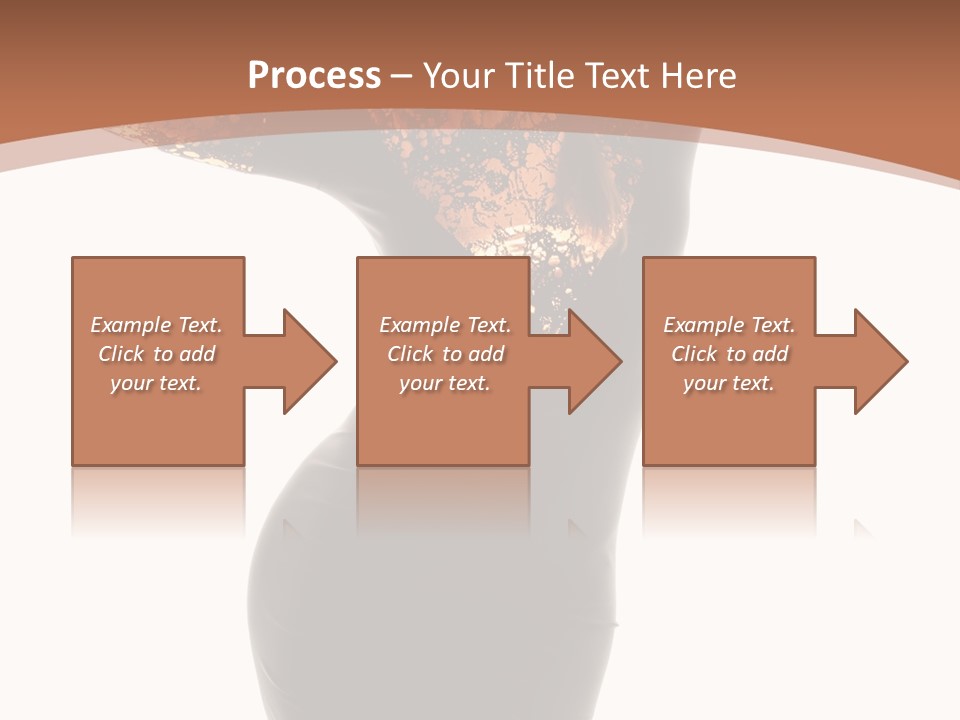 Wearing Background Sensual PowerPoint Template