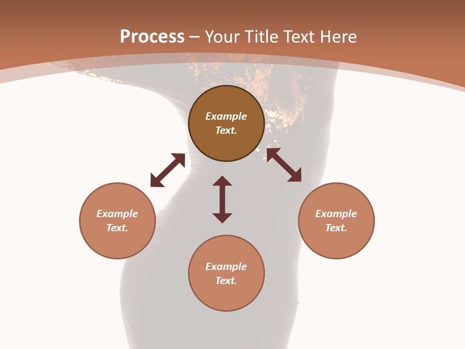 Wearing Background Sensual PowerPoint Template