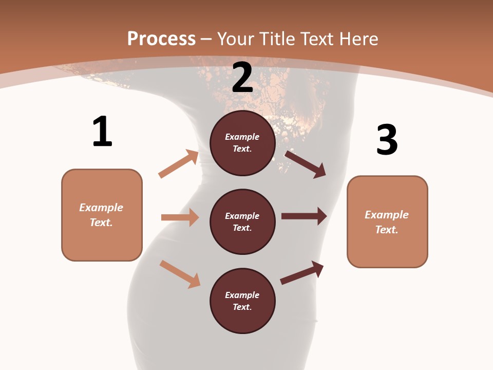 Wearing Background Sensual PowerPoint Template