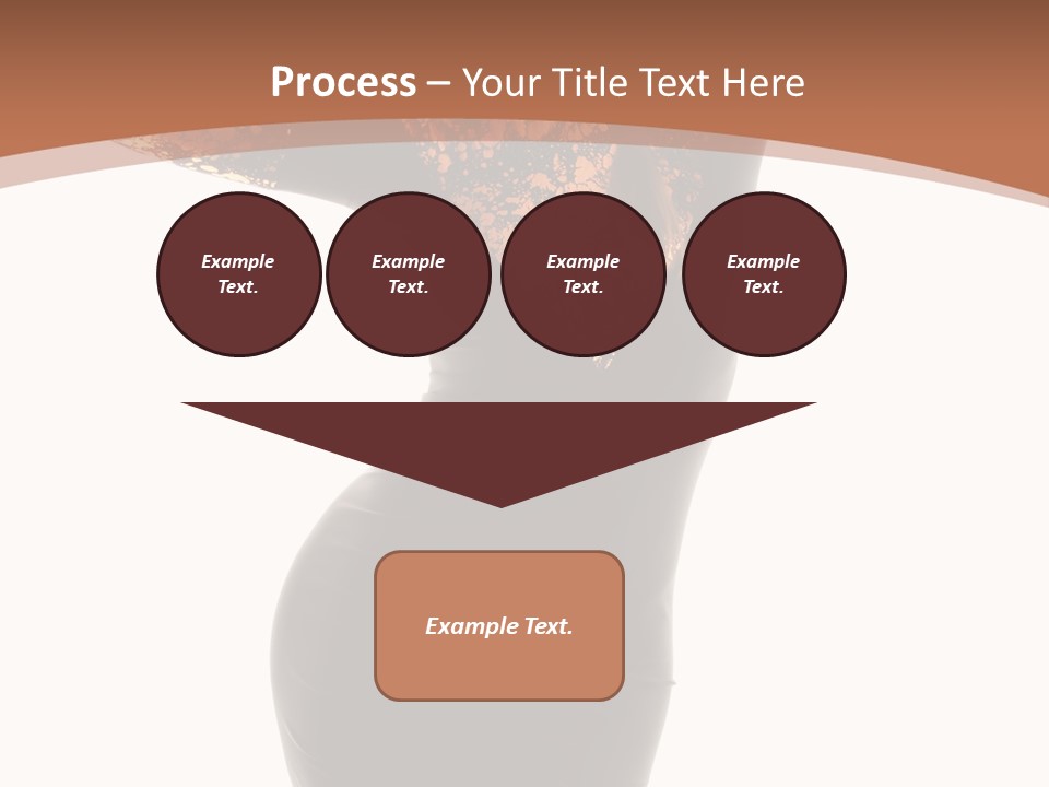 Wearing Background Sensual PowerPoint Template