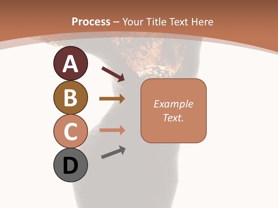 Wearing Background Sensual PowerPoint Template