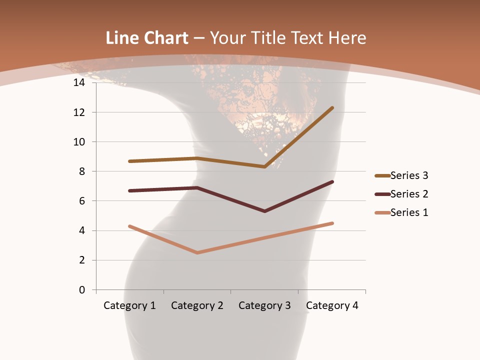 Wearing Background Sensual PowerPoint Template