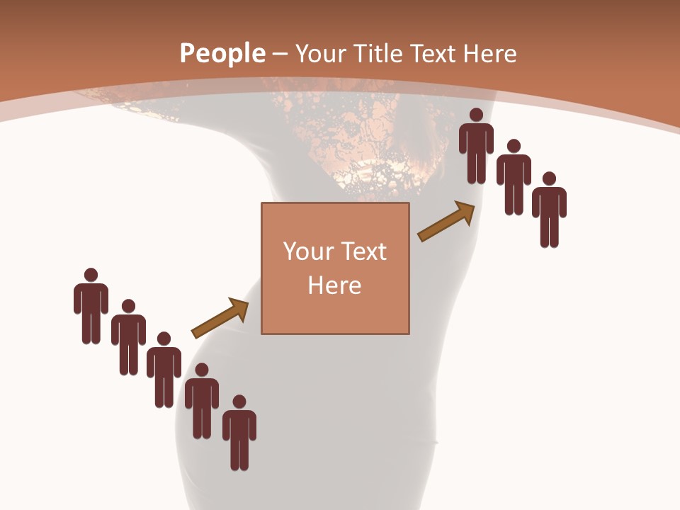 Wearing Background Sensual PowerPoint Template