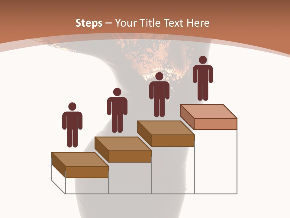 Wearing Background Sensual PowerPoint Template