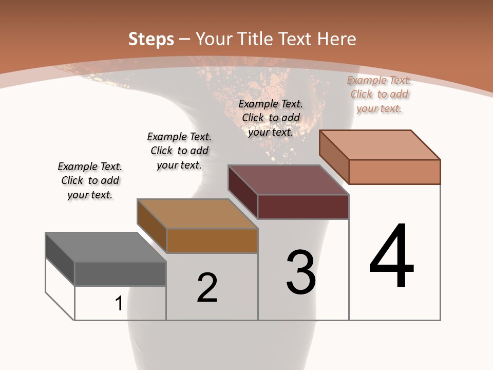 Wearing Background Sensual PowerPoint Template