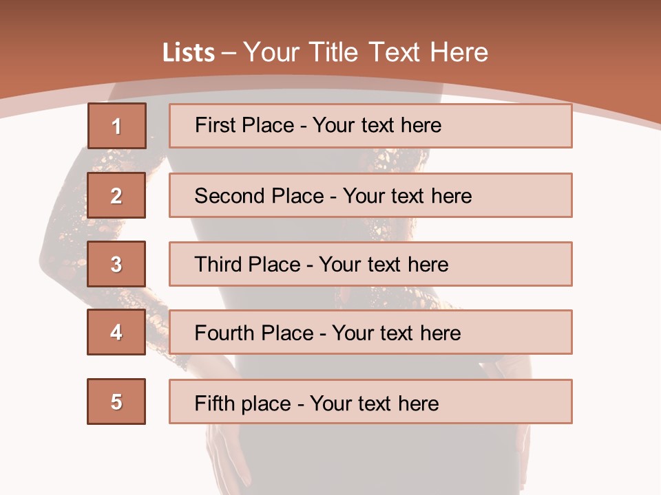 Beauty Flirt Slim PowerPoint Template