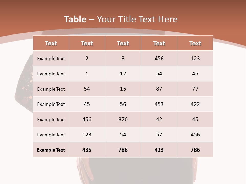Beauty Flirt Slim PowerPoint Template