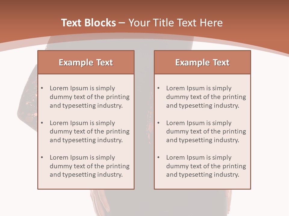 Beauty Flirt Slim PowerPoint Template