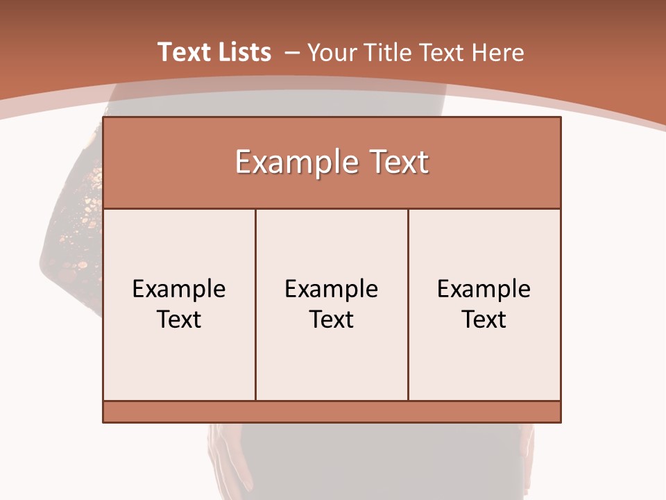 Beauty Flirt Slim PowerPoint Template
