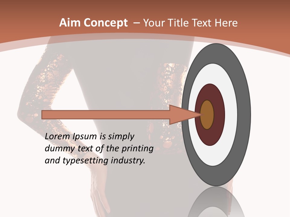 Beauty Flirt Slim PowerPoint Template