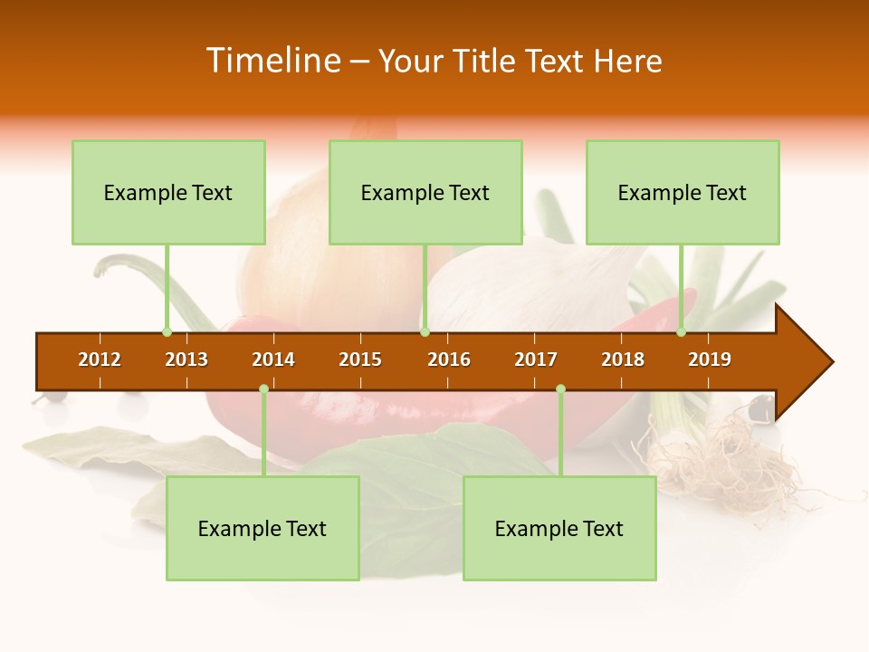 Nutrition Healthy Eating Bay Leaf PowerPoint Template