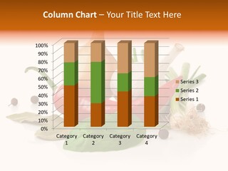 Nutrition Healthy Eating Bay Leaf PowerPoint Template