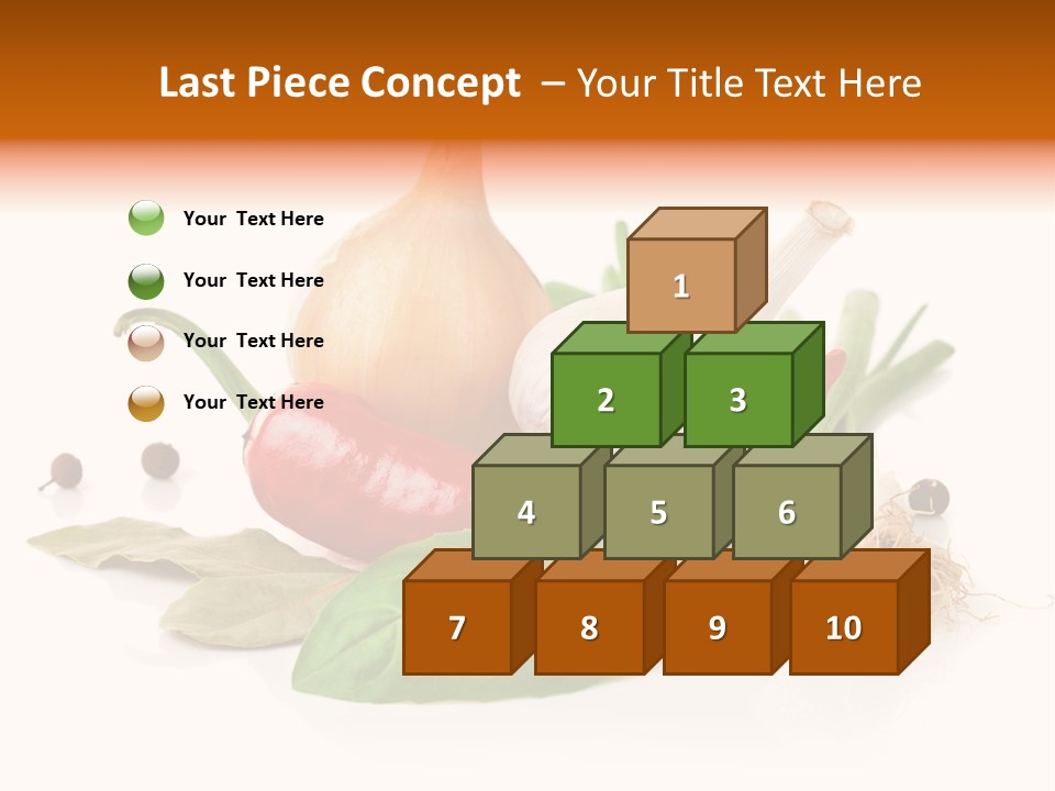 Nutrition Healthy Eating Bay Leaf PowerPoint Template