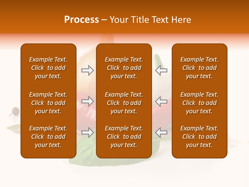 Nutrition Healthy Eating Bay Leaf PowerPoint Template
