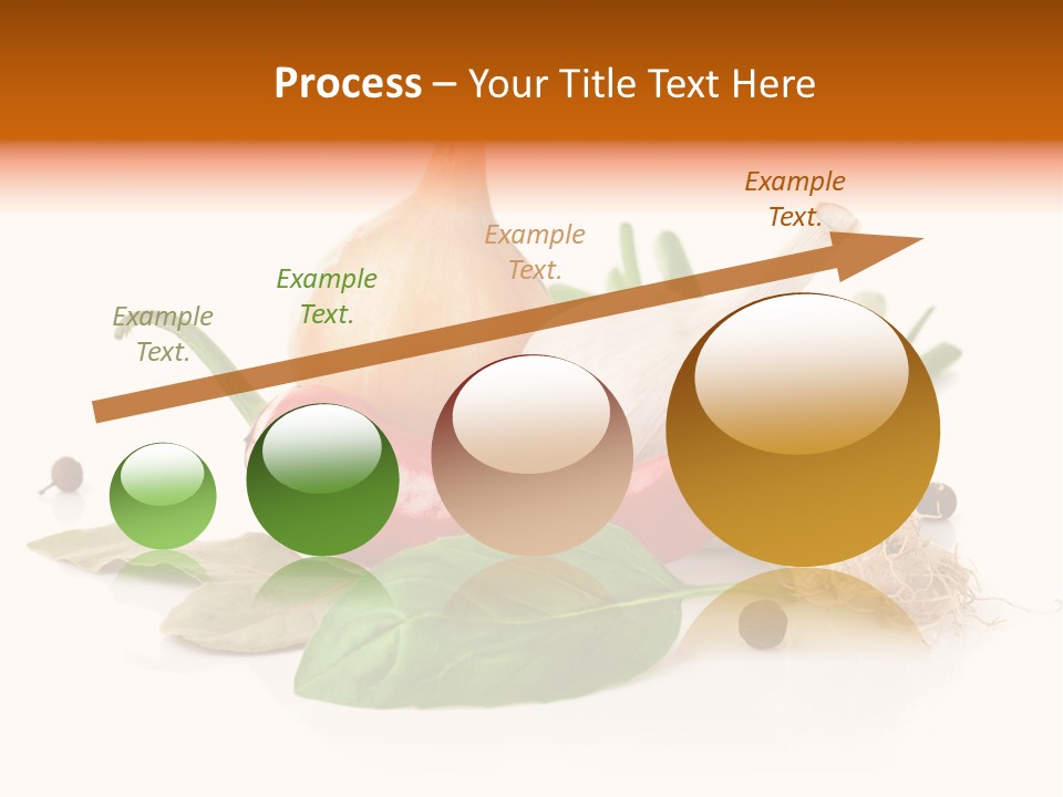 Nutrition Healthy Eating Bay Leaf PowerPoint Template