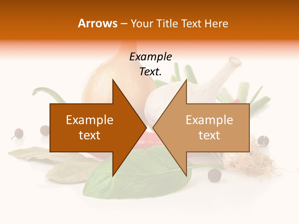Nutrition Healthy Eating Bay Leaf PowerPoint Template
