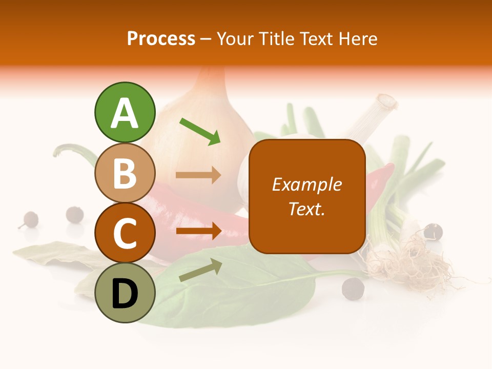 Nutrition Healthy Eating Bay Leaf PowerPoint Template