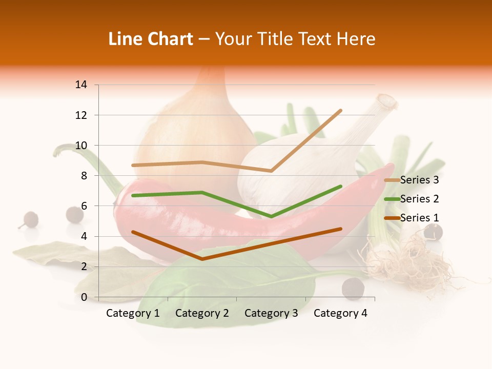 Nutrition Healthy Eating Bay Leaf PowerPoint Template