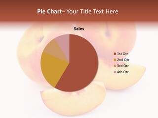 Ration Juicy Peach PowerPoint Template