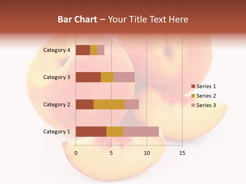 Ration Juicy Peach PowerPoint Template