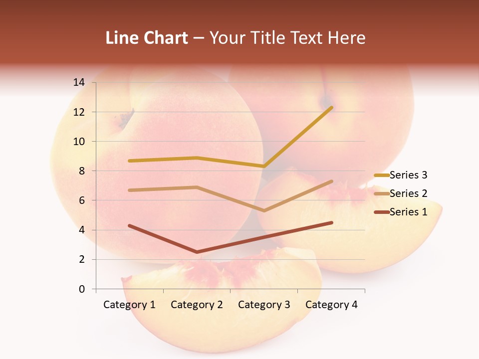 Ration Juicy Peach PowerPoint Template