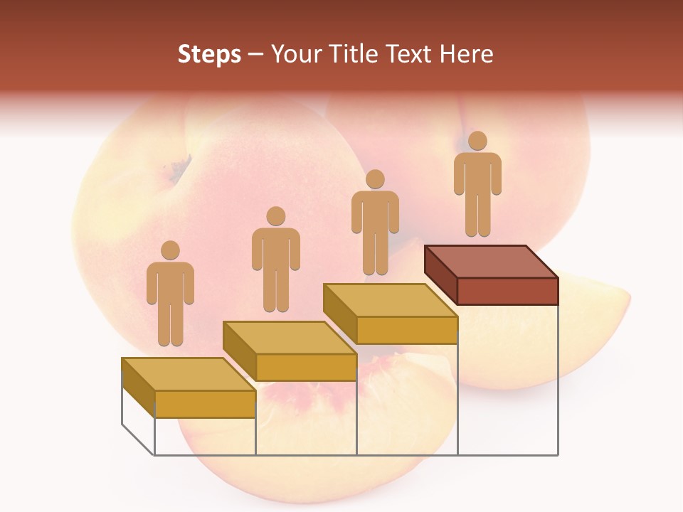Ration Juicy Peach PowerPoint Template
