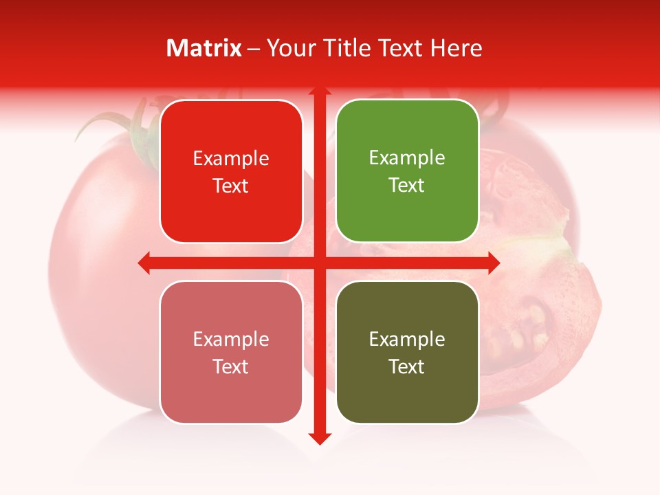 Food Natural Half PowerPoint Template