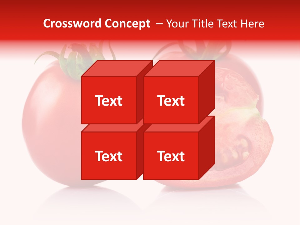 Food Natural Half PowerPoint Template