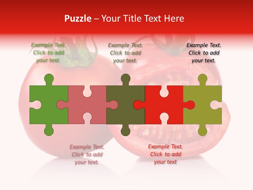 Food Natural Half PowerPoint Template