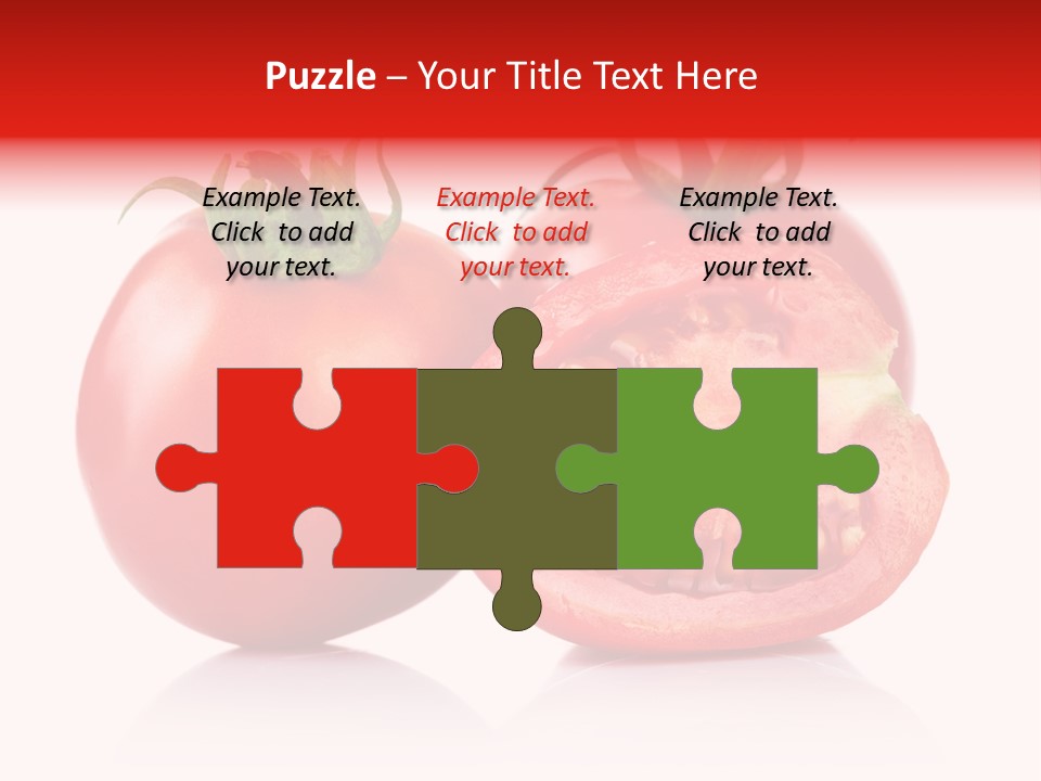 Food Natural Half PowerPoint Template