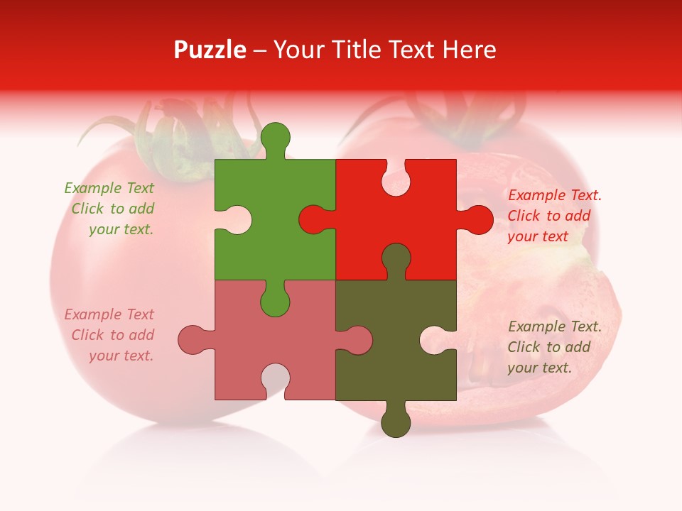 Food Natural Half PowerPoint Template