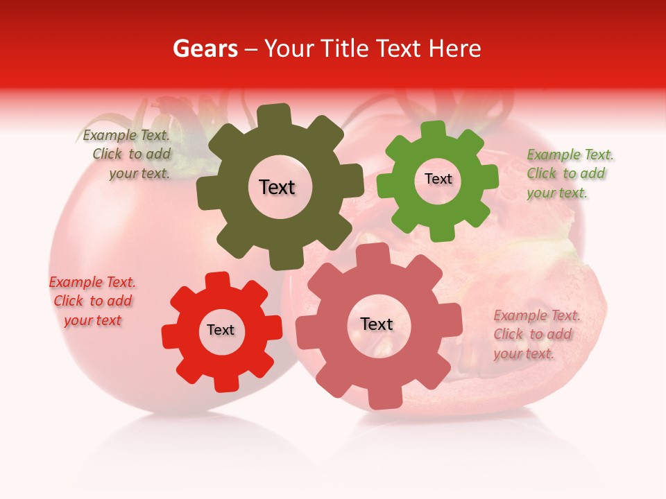 Food Natural Half PowerPoint Template