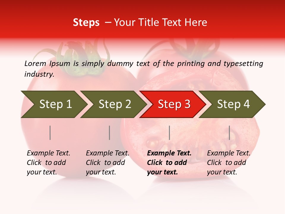 Food Natural Half PowerPoint Template