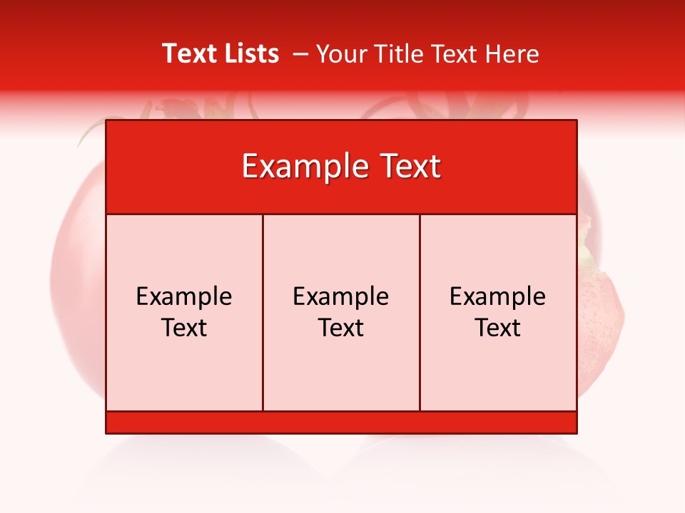 Food Natural Half PowerPoint Template