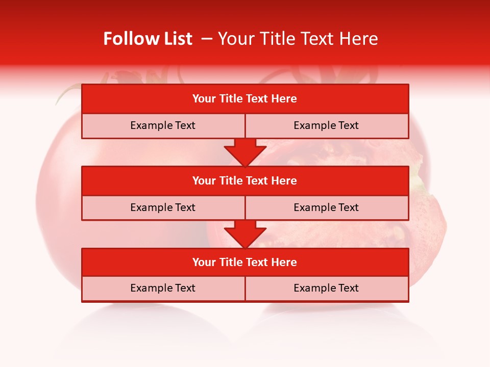 Food Natural Half PowerPoint Template