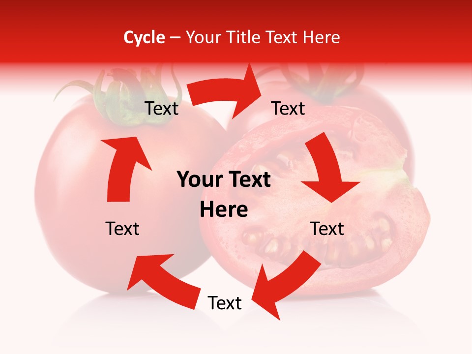 Food Natural Half PowerPoint Template