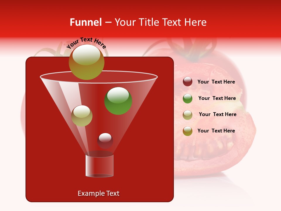 Food Natural Half PowerPoint Template