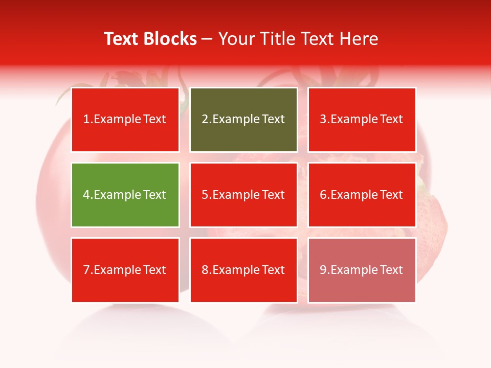 Food Natural Half PowerPoint Template