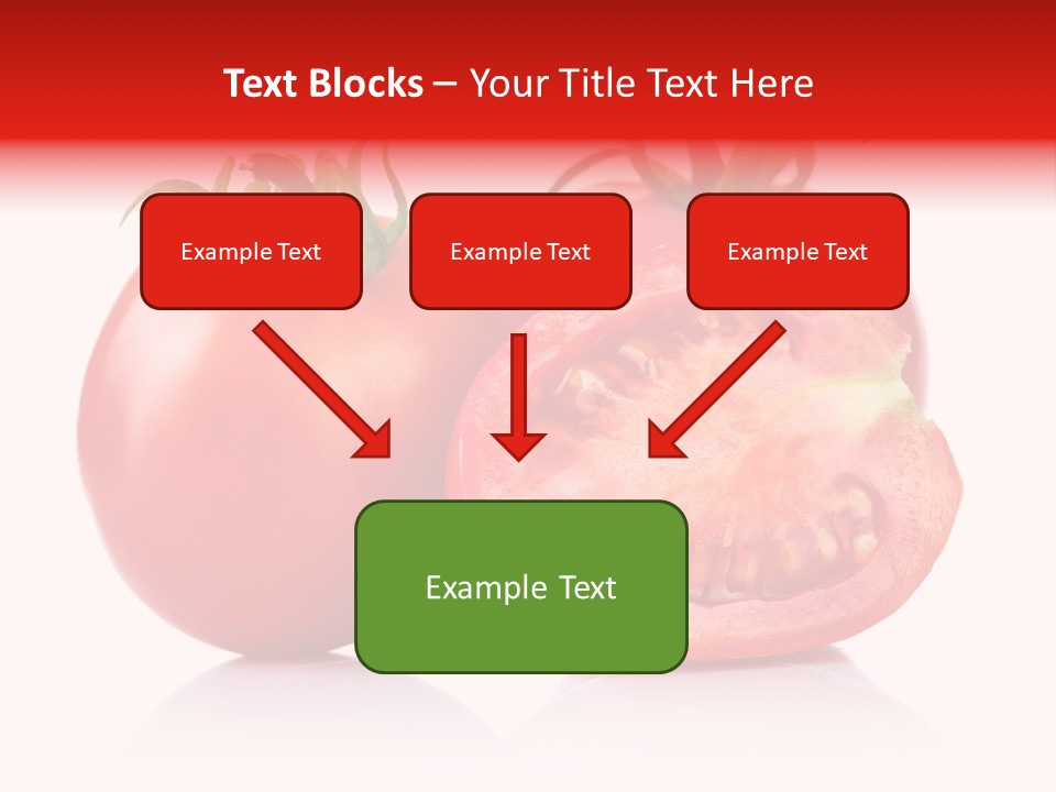 Food Natural Half PowerPoint Template