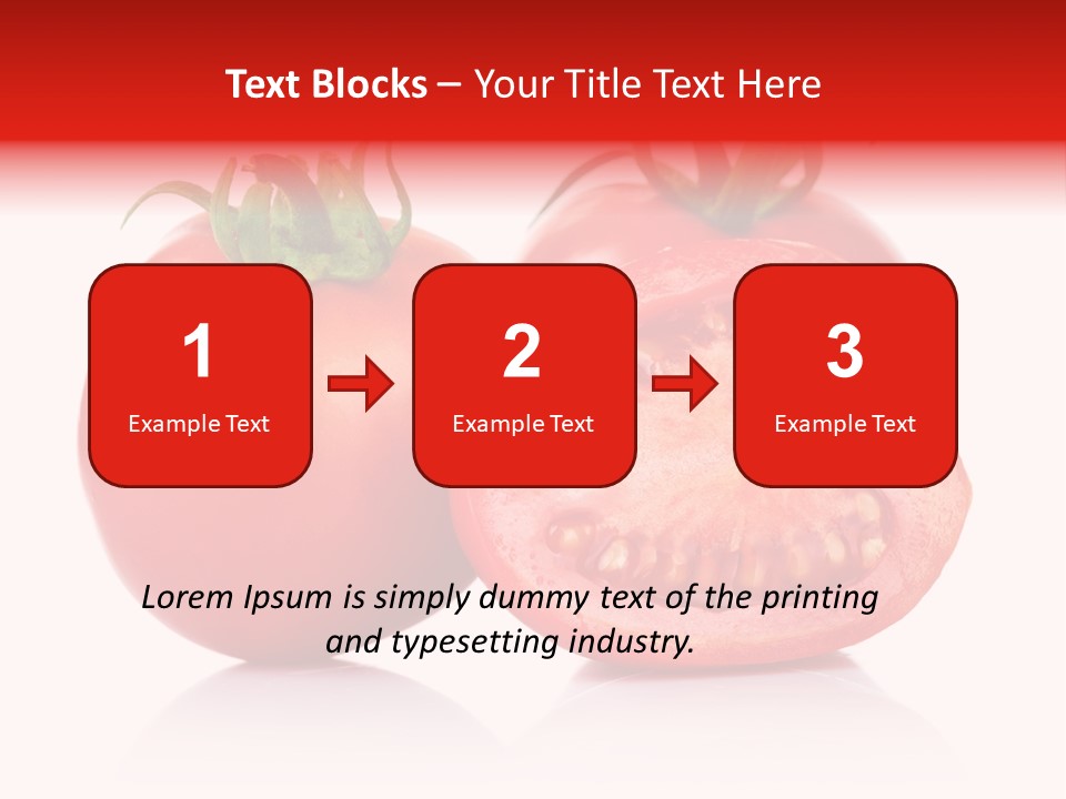 Food Natural Half PowerPoint Template