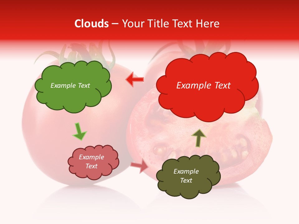Food Natural Half PowerPoint Template