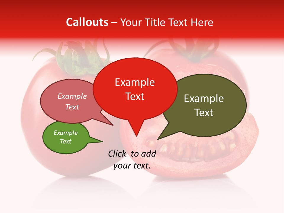 Food Natural Half PowerPoint Template