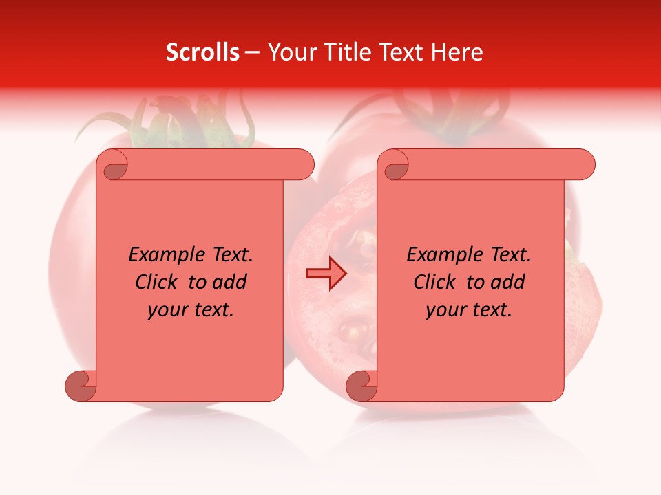 Food Natural Half PowerPoint Template