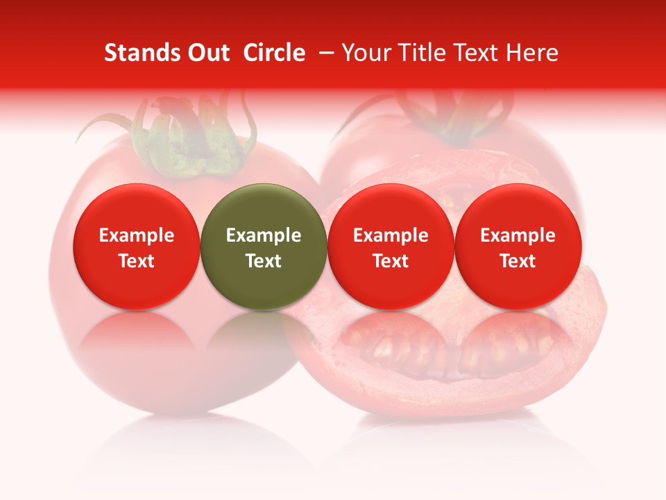 Food Natural Half PowerPoint Template