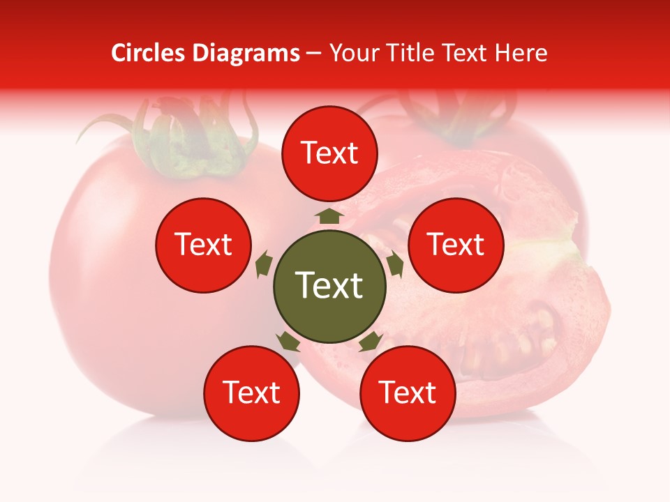 Food Natural Half PowerPoint Template