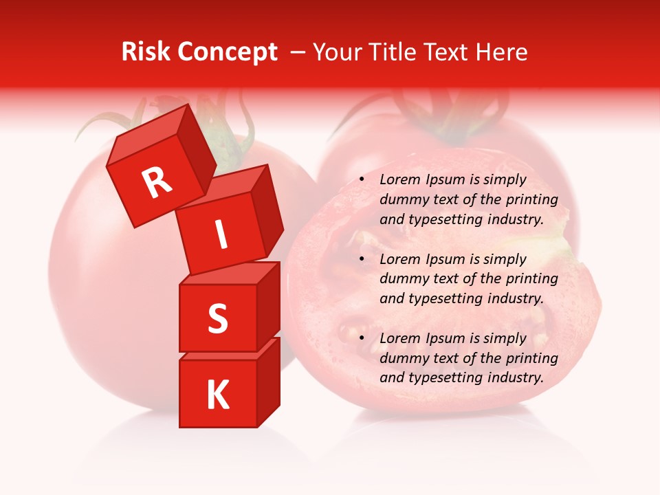 Food Natural Half PowerPoint Template