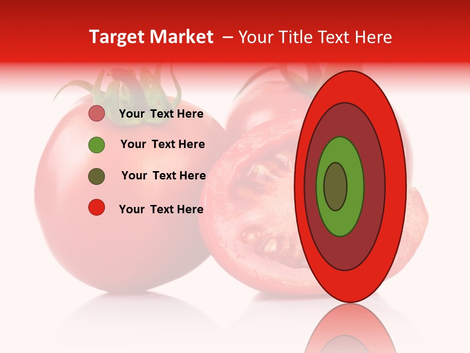 Food Natural Half PowerPoint Template